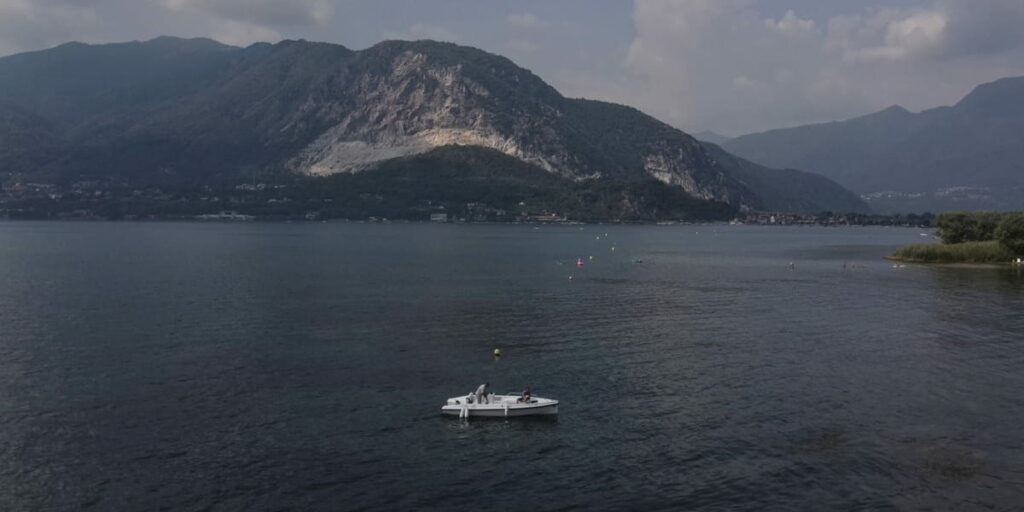 lago d'orta navigazione imbarcazione elettrica